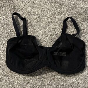NWOT Inlyric Sheer Underwire Black Bra size 34E